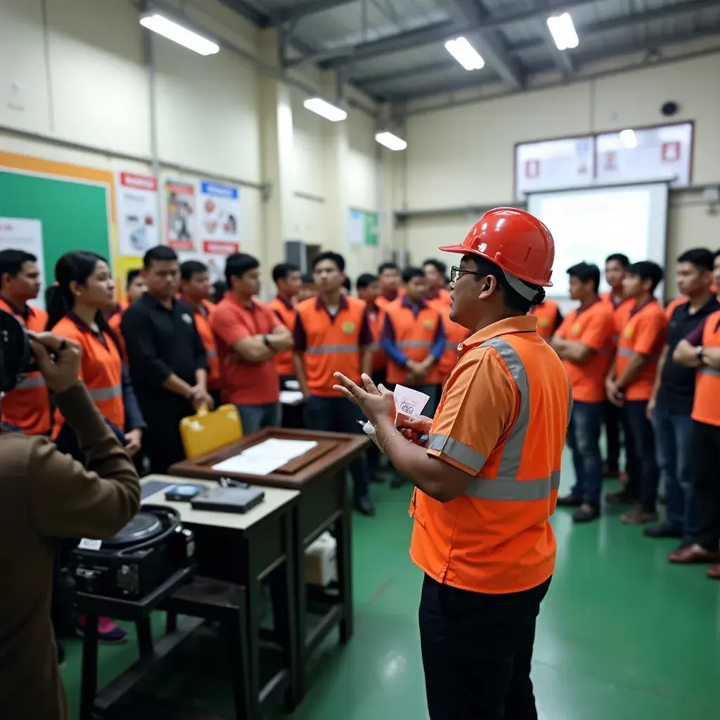 Modern office environment