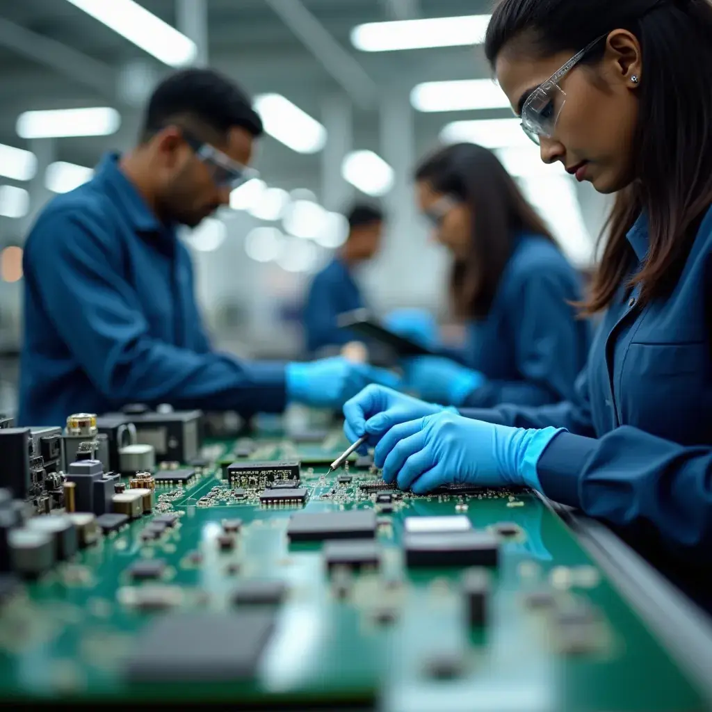 Professional team collaboration